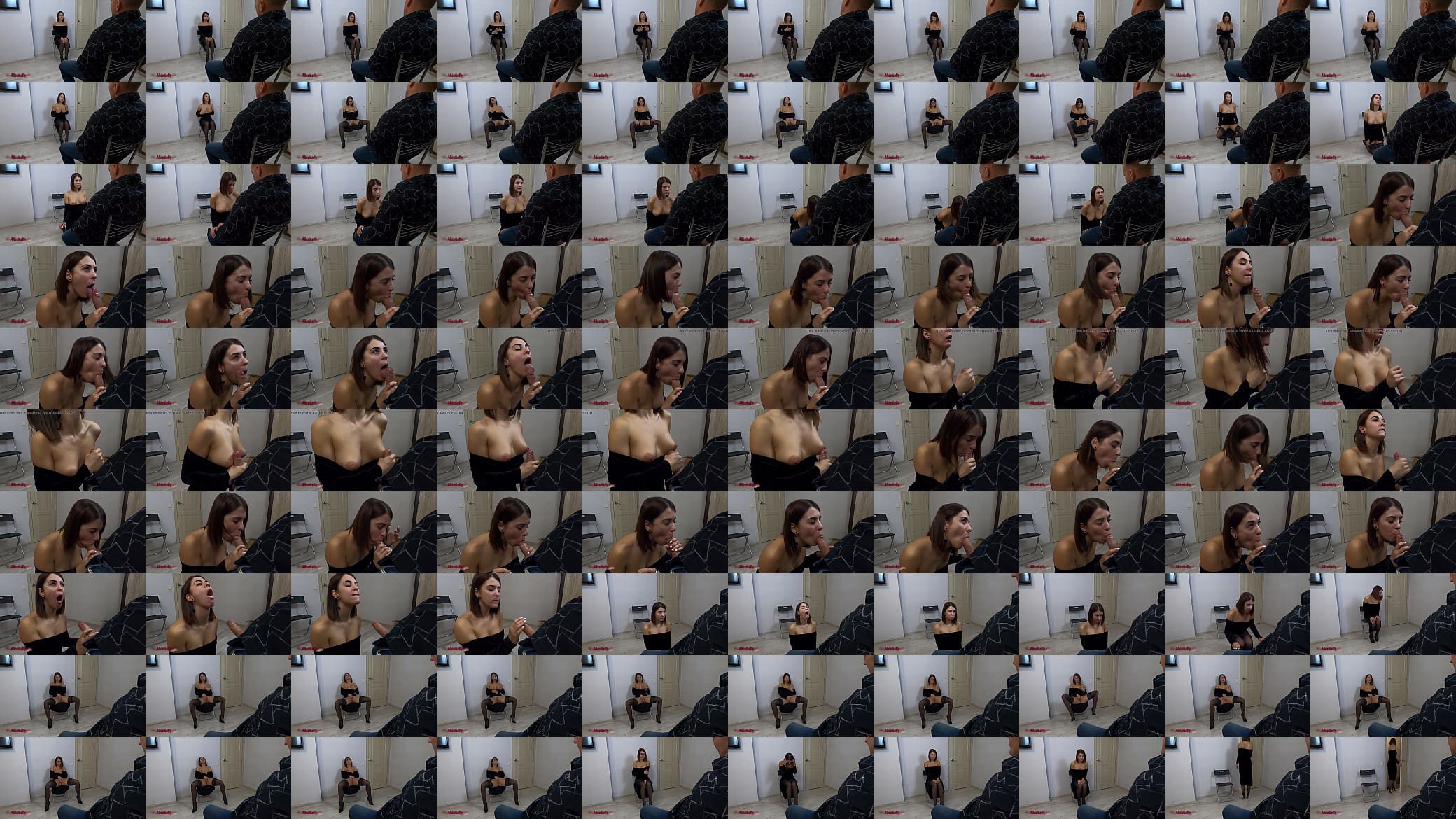 The secretary likes to follow any commands of her boss! Swallows cum 预览图