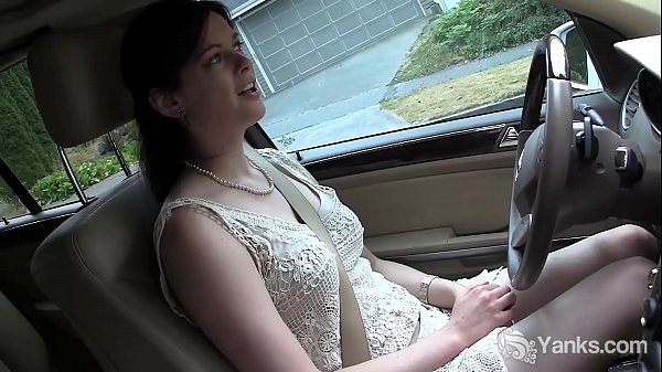 Cutie Savannah Sly Masturbates In The Car