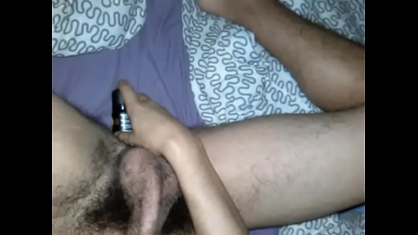 Gay boy playing deodorant tipo