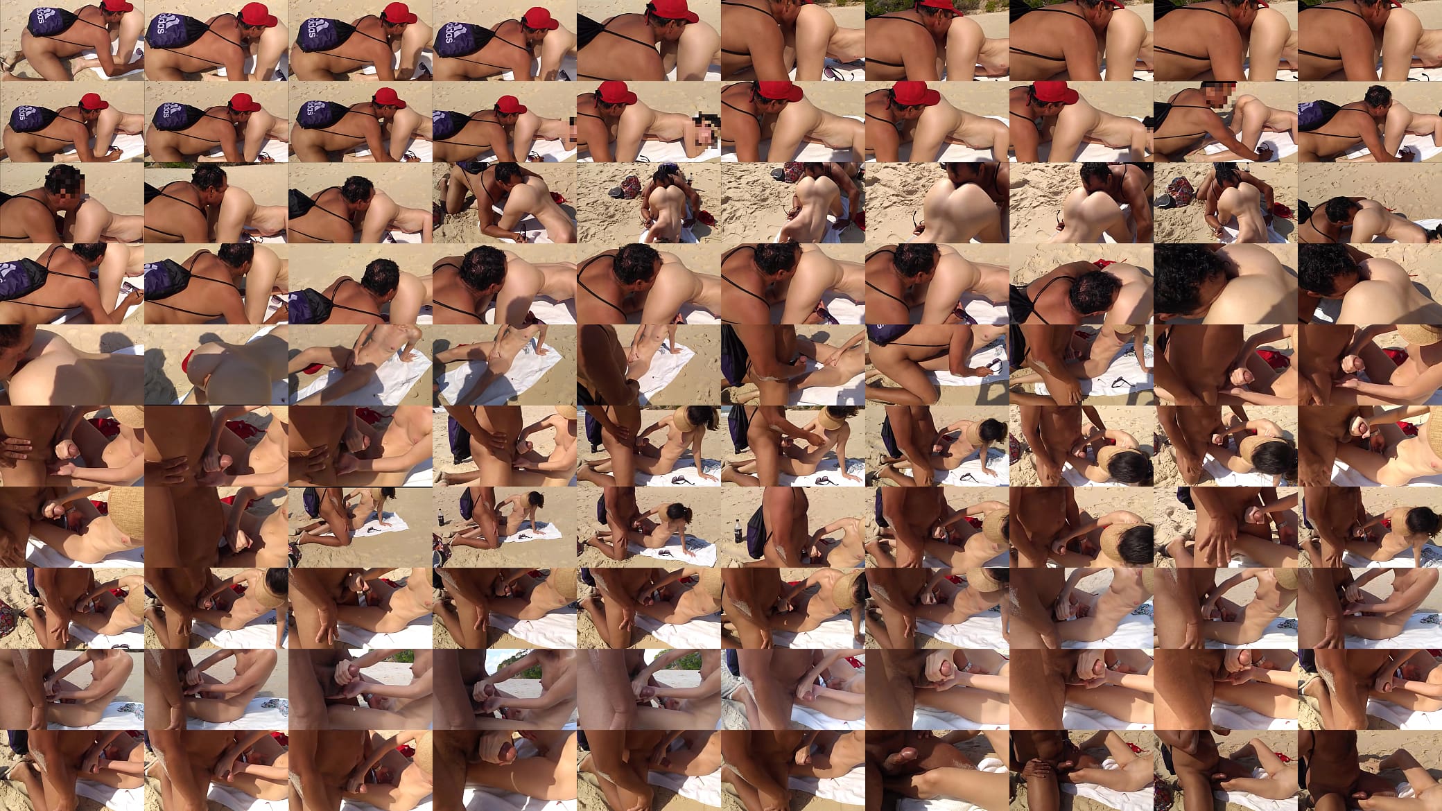 The wife will sunbathe on the beach and end up in whoring 预览图