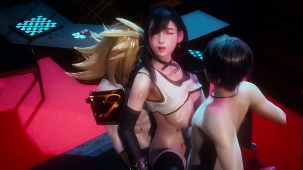 Download Video - Room X Tifa X Intense Multiplayer Sex