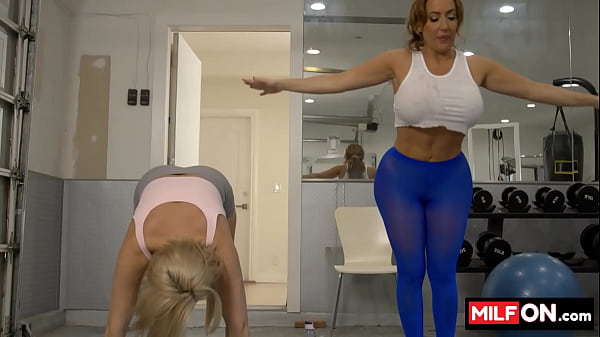 Download Video - Double milf trouble at the gym - blowjobs and wet pussies - Ryan Keely&comma; Richelle Ryan&comma; Ricky Spanish