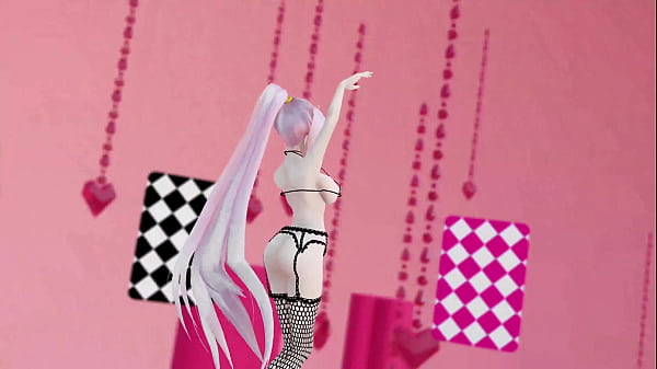Megurine Luka Hentai Vocaloid Nude Dance Rabbit Hole Song MMD 3D Clear Blue Eyes (CLIP)