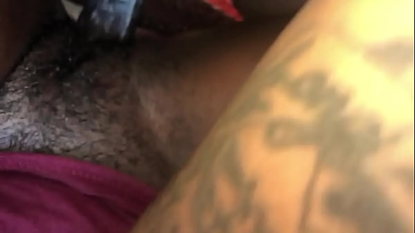 Shaved pussy gets rammed