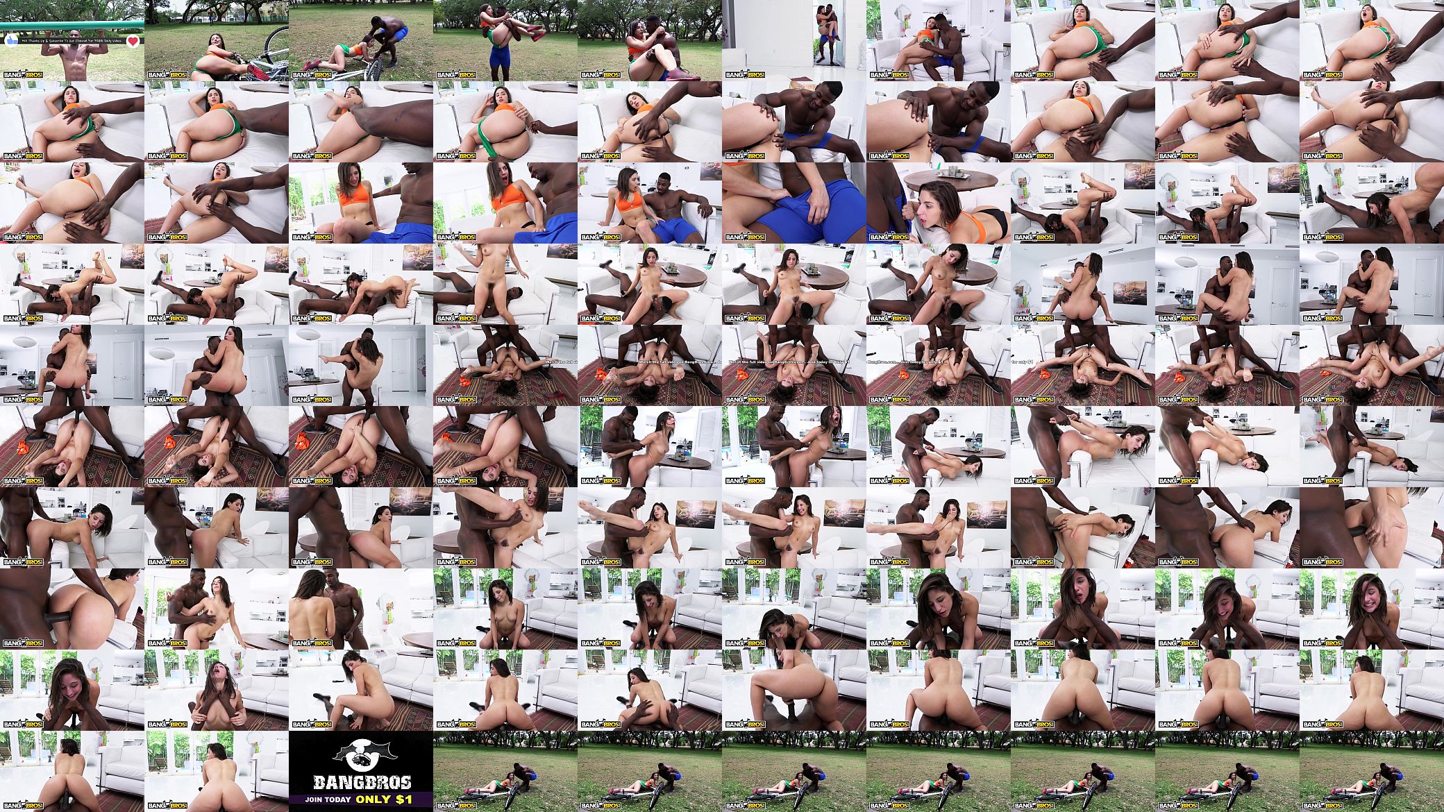 BANGBROS - Abella Danger Falls &amp; She Can&#039;t Get Back Up Without Big Black Cock 预览图