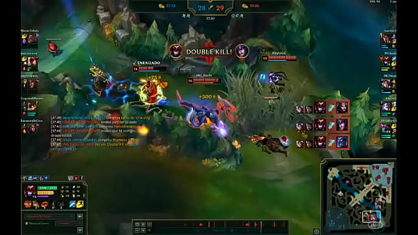 Shyvana botando time inimigo pra mamar