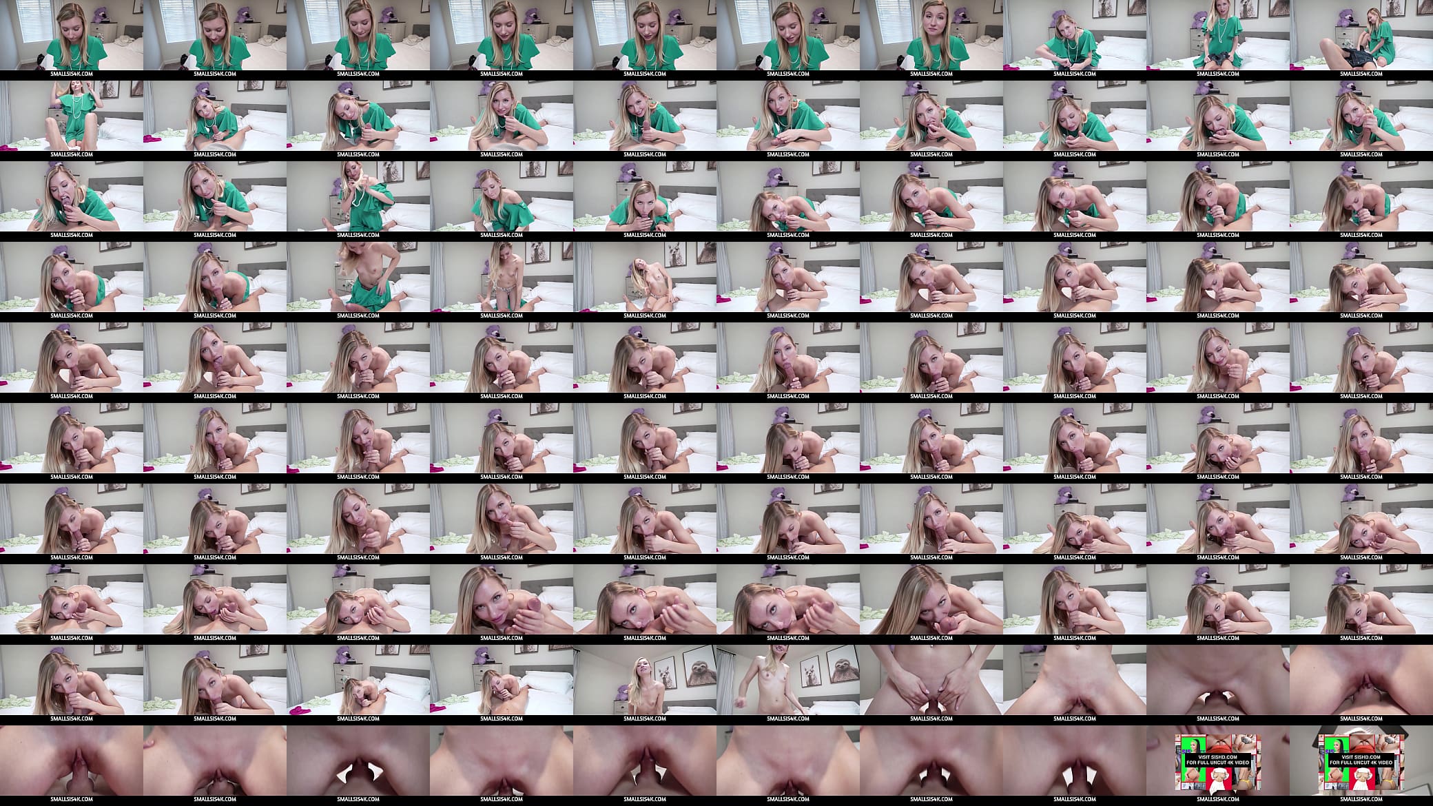 SmallSis4K - Hot Young Blonde Teen Stepsister Creamy Orgasms On Stepbrothers Dick POV - Emma Sirus 预览图
