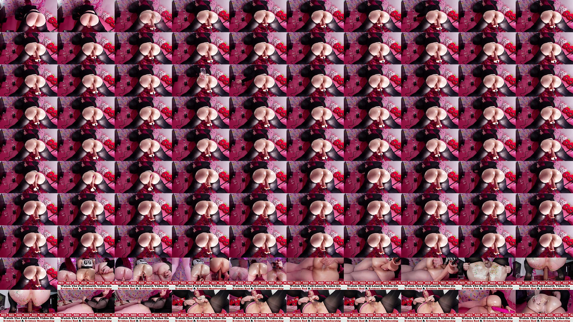 BBW Tgirl Redhead Fucking Machine Creampie 预览图