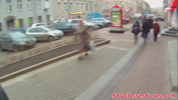 Pickedup beauty pounded in pov in bathroom