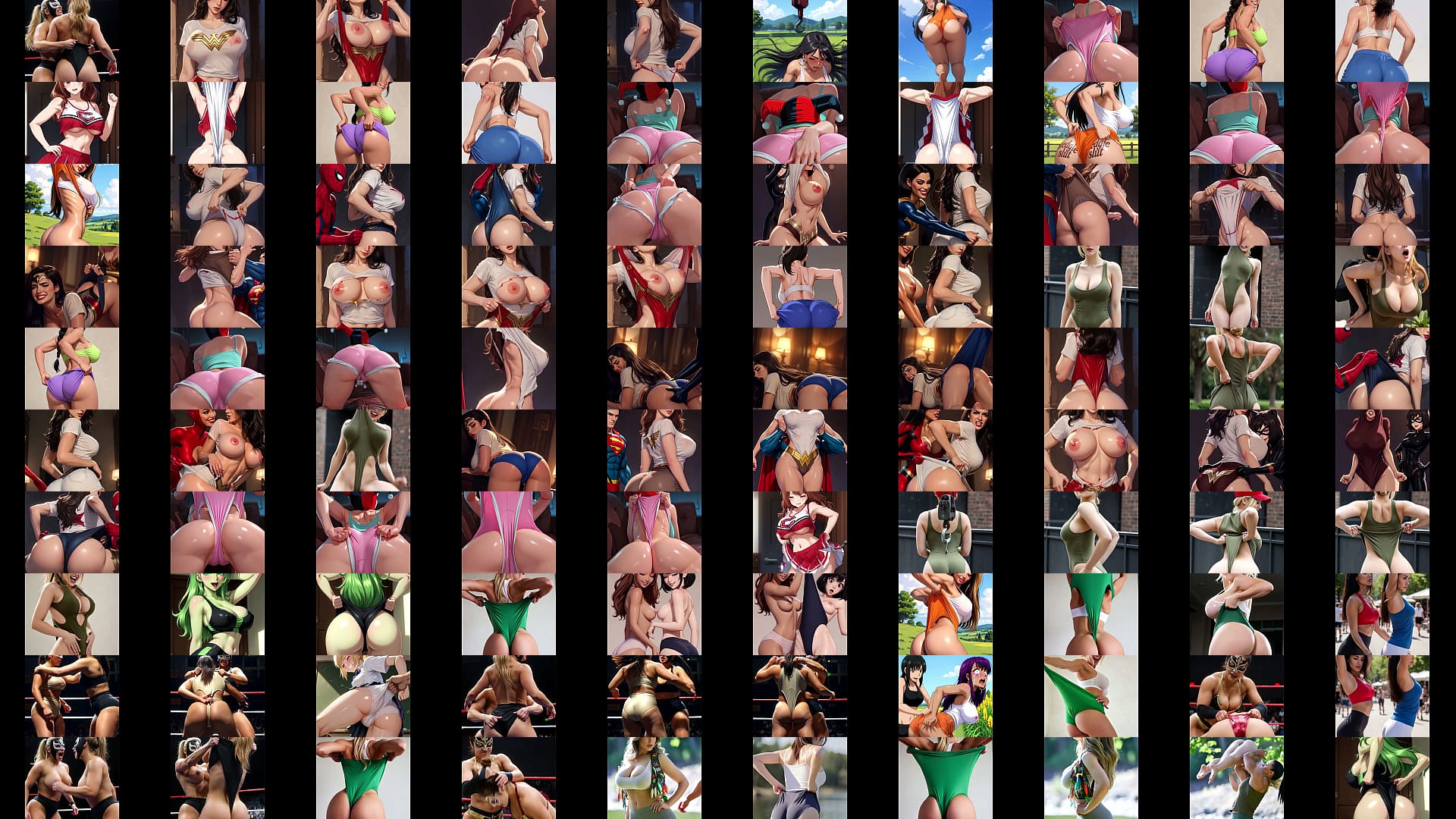 Random AI Wedgie Clips 预览图