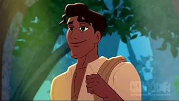 Sexo gay gostoso entre Flynn Rider x Naveen