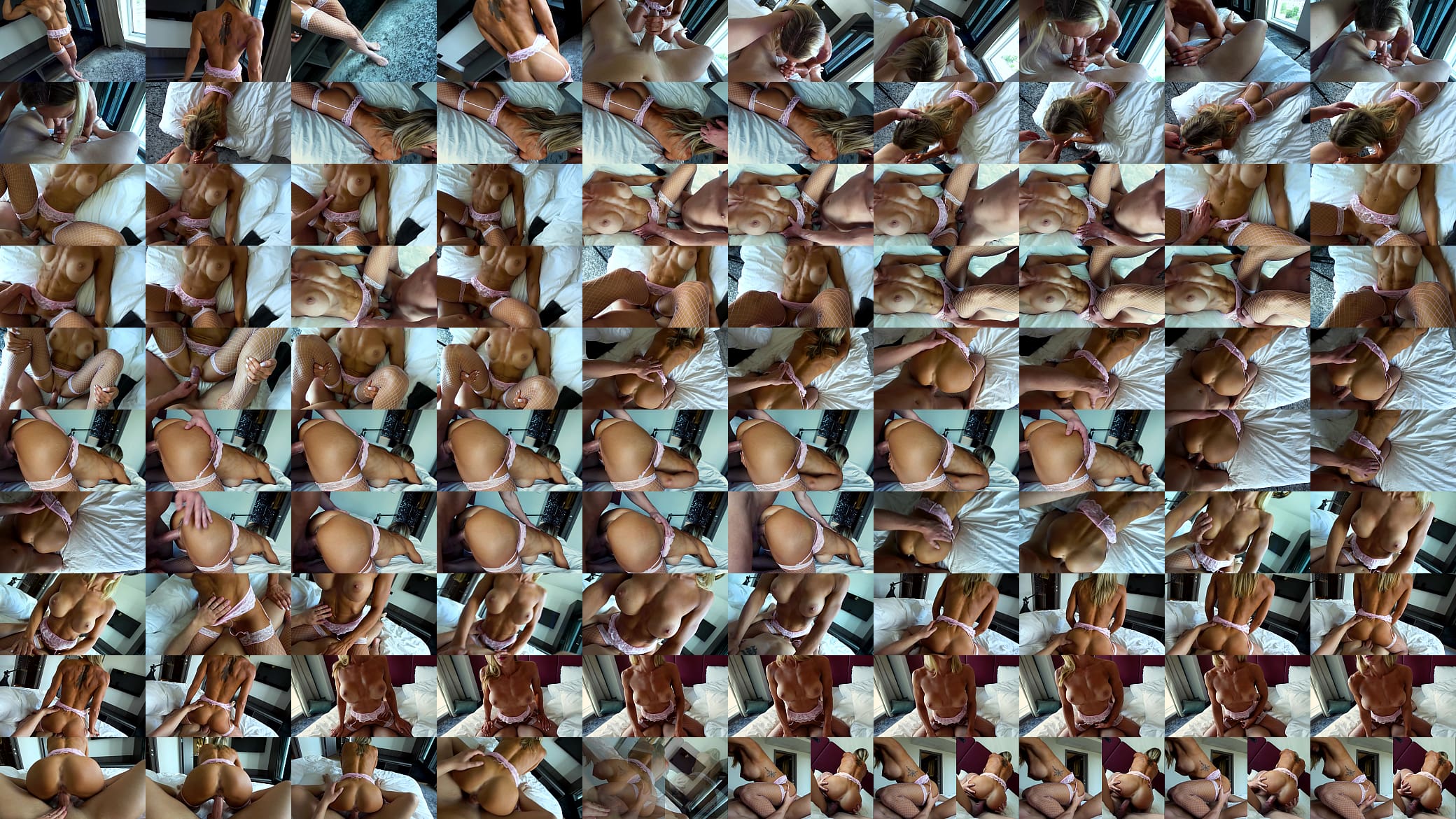 Perfect Amateur Fitness Model Enjoys A Big Cock 预览图