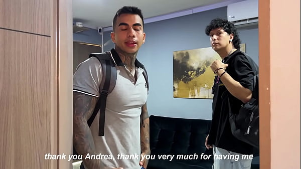 Download Video - Tattooed man betrays his best friend by fucking his busty wife - Christian Chaux