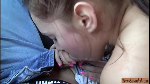 Pretty teen hitchhikes and gets screwed in countryside