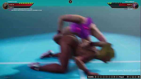 Frankie Fuxalot VS Pink Catfighter (Naked Fight...