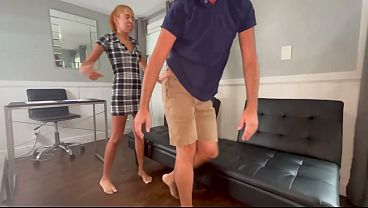 Aria Nicole Wedgies Her Panties Peeping Professor