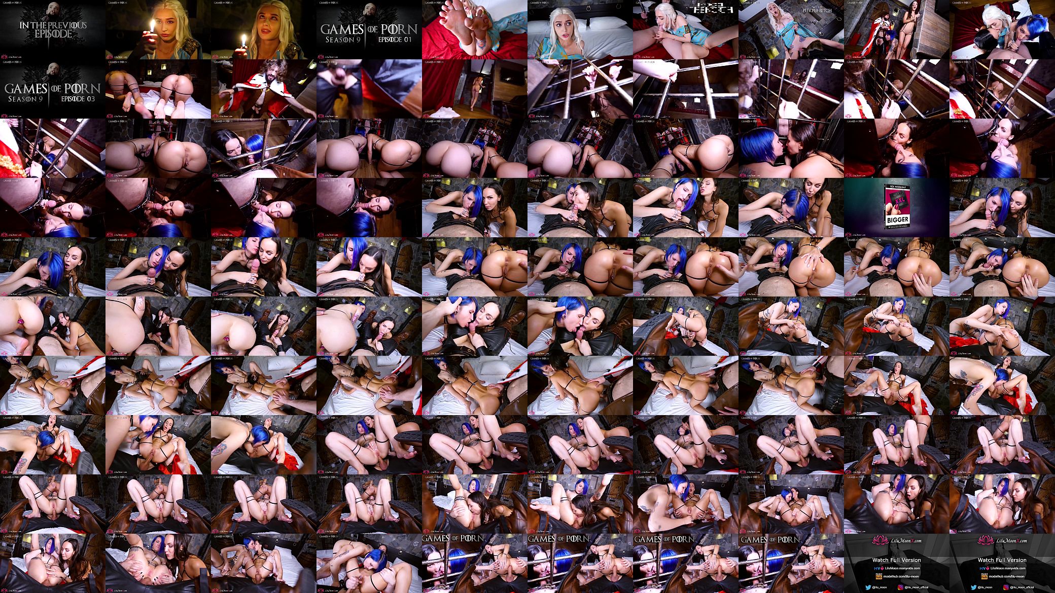 Part 2 - Games of Porn - Lilu Moon  &amp; JM Corda &amp; KeokiStar 预览图