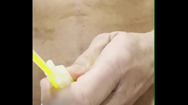 Download Video - Urethral sounding with lightsticks