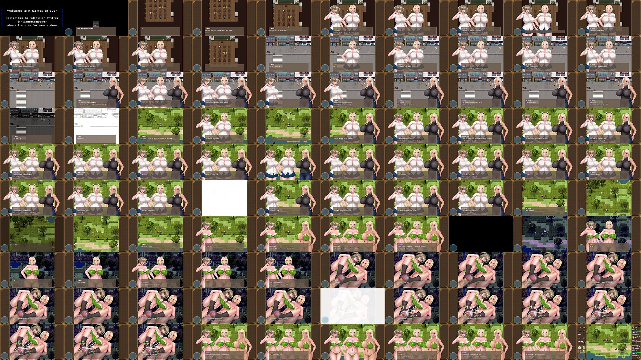An Island with Gyaru and Otaku - Prologue 预览图