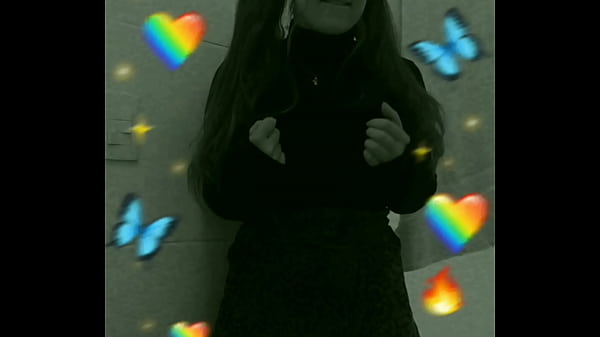 Shy and cute student masturbation secretly in the bathroom