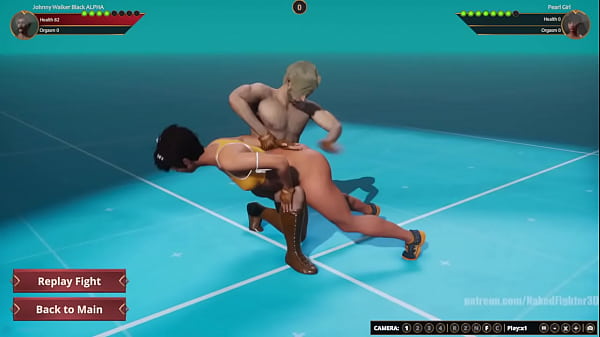  Johnny Walker Black ALPHA VS Pearl Girl (Naked Fighter 3D)