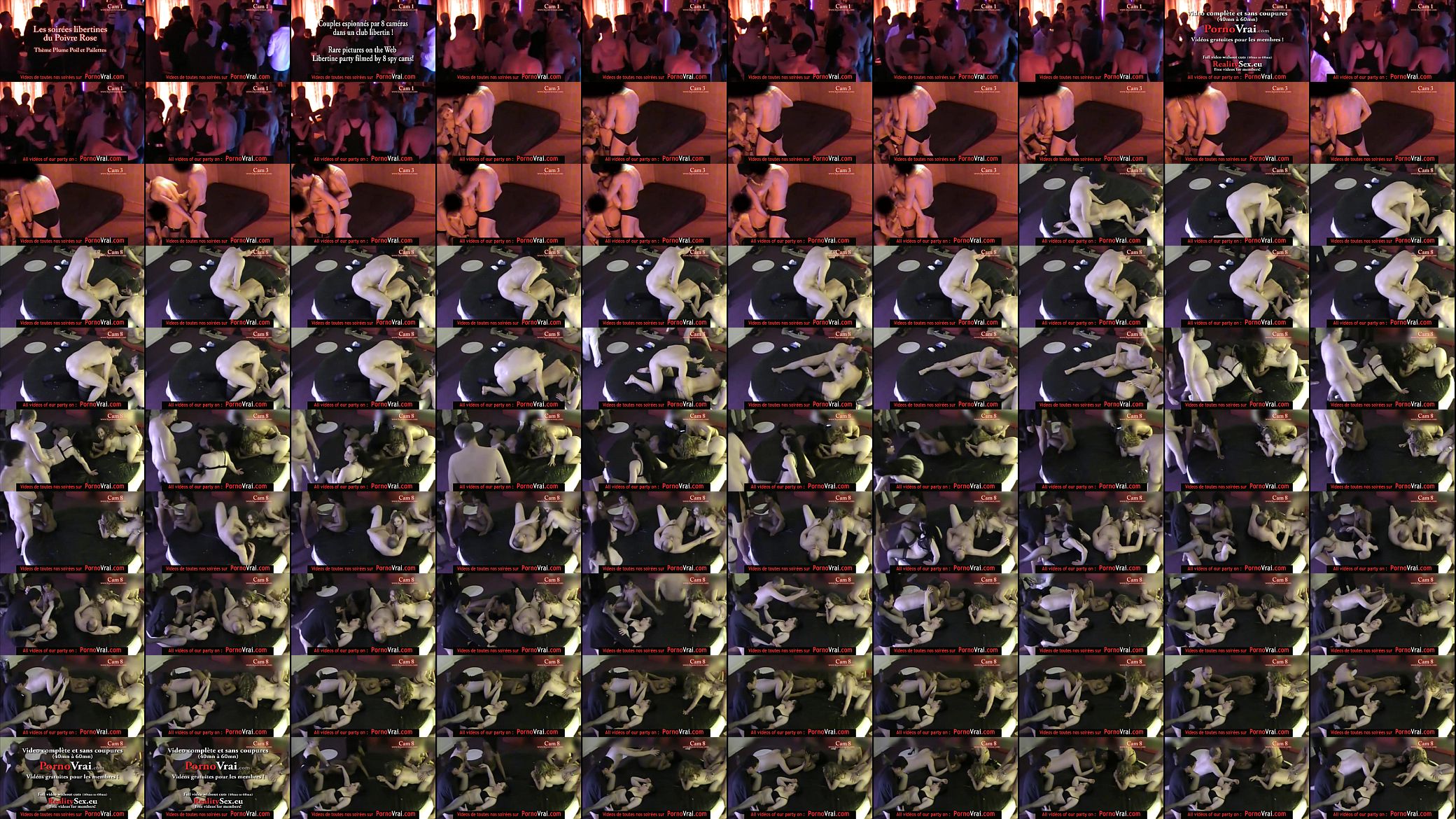 Part 07 Spy cam french private party! Camera espion plumes poils paillettes 预览图