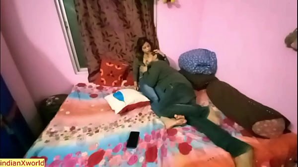 Hot Indian cheating wife having sex with secret friend ! Husband not home today!