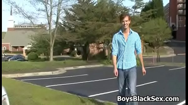 Poor white guy sucking black cocks to buy new t...