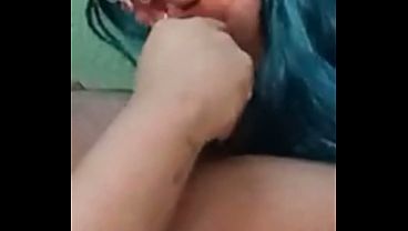 Mature BBW giving a great blowjob