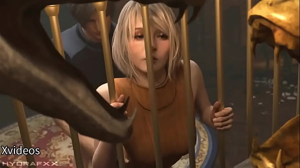 Download Video - Residente evil IV&comma; Ashley y Sheva tr&iacute;o con Le&oacute;n