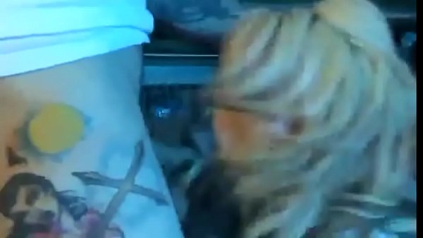 blonde in lingerie gets deep throat and analled