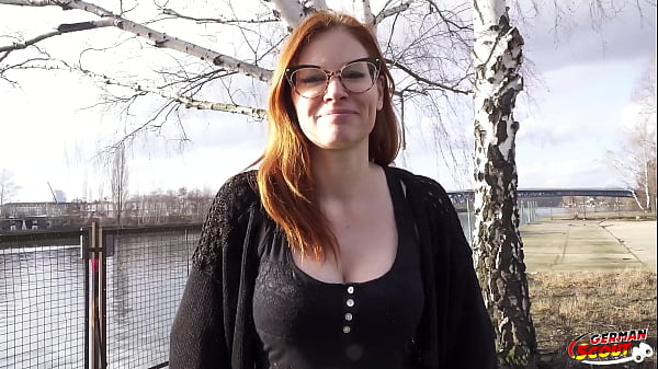 SCOUT69official - GERMAN SCOUT - Glasses Ginger Redheadh MILF Mona Einhorny First Time Porn at Hard Casting