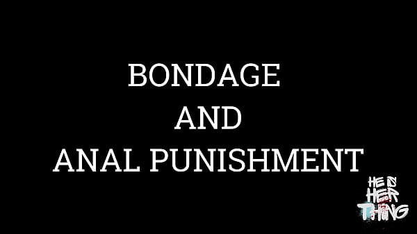 The Slave Is Fixed and Can't Escape, and Mistress Fucks Him Roughly in the Ass