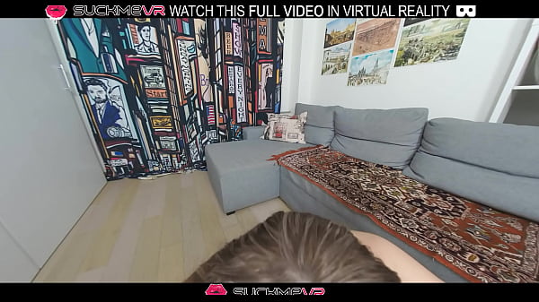 Hazel Grace is horny girl she wants big black cock in VR.