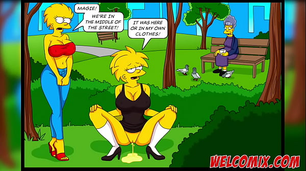 Obscene indecent - The Simptoons