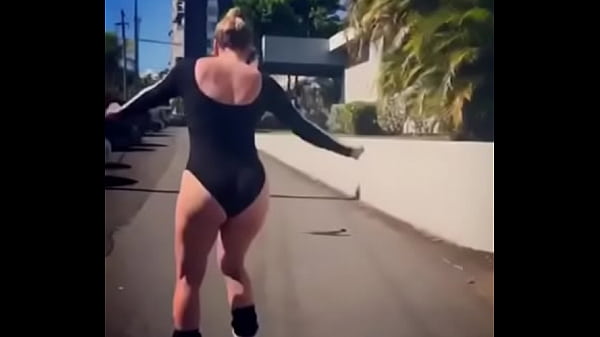 Blonde big ass