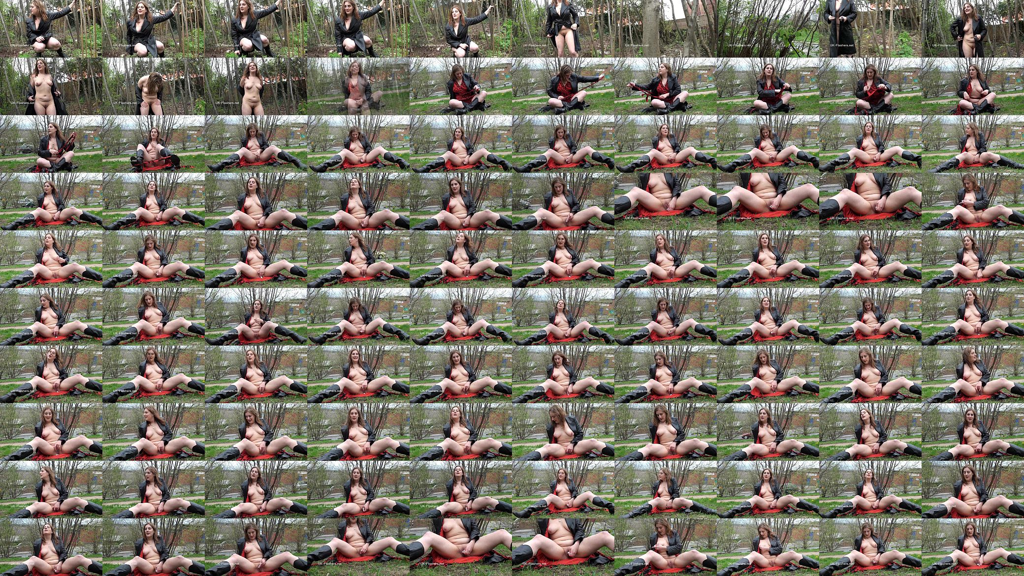 Amateur babe Jannas public masturbation and outdoor dildo toying 预览图