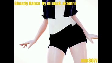 【MM3077】Short Hair Girl Ghostly Dance