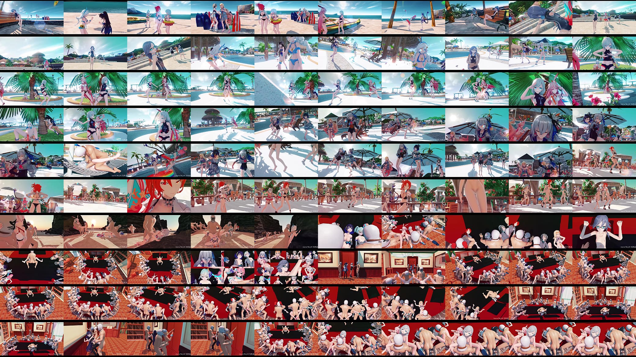 MMD orgy 预览图
