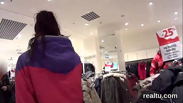 Ravishing czech teenie is seduced in the hypermarket and nailed in pov