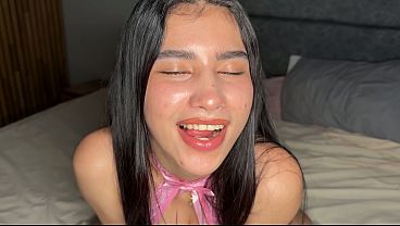 Stunning Colombian Teen Gets A Big Cock In Her Pussy And Ass - Sara Taylor