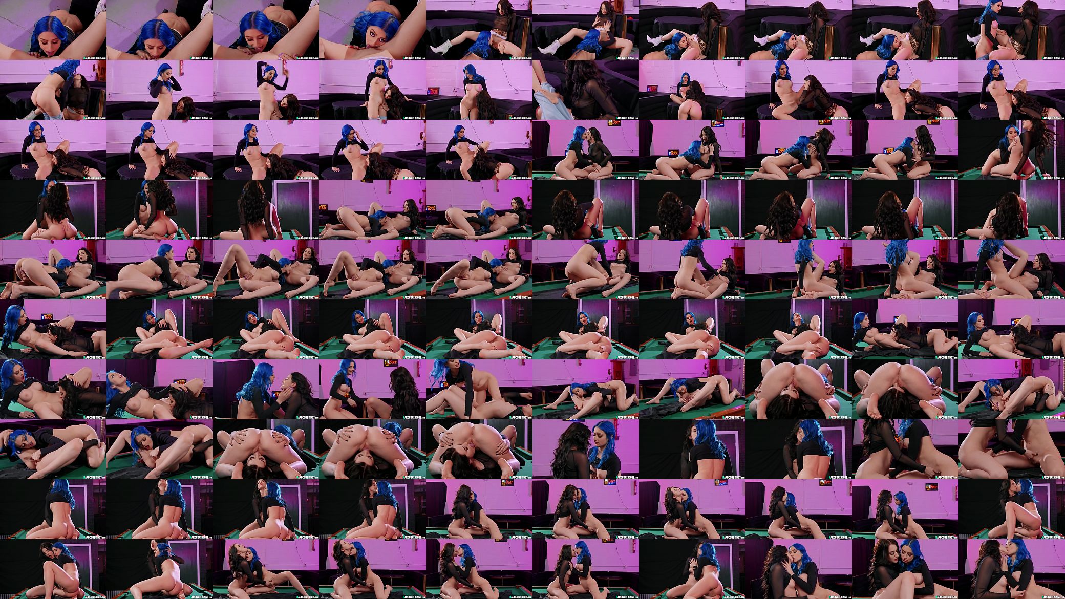 Lesbians fucking in pool bar 预览图