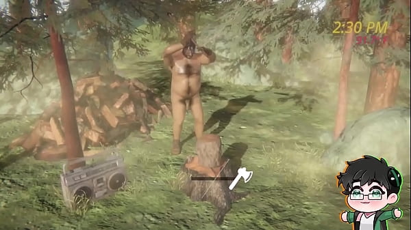 Download Video - Lumberjack strips in the woods &vert; logjam &vert; 12 Days of Yaoi S2 E9