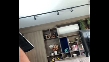 I banged the hot married woman from the gym in bed while her cuckold husband was working out - The naughty married woman got wet when she saw me working out and took me to her apartment and I fucked her in her cuckold husband's bed.