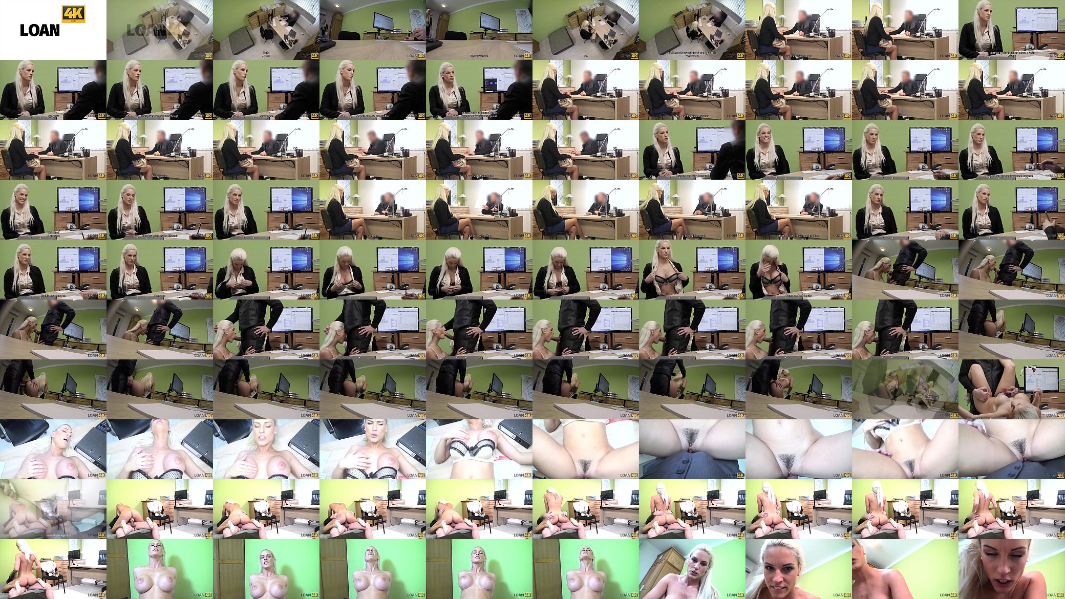 LOAN4K. Greta loan porn of bewitching Blanche and tricky manager 预览图