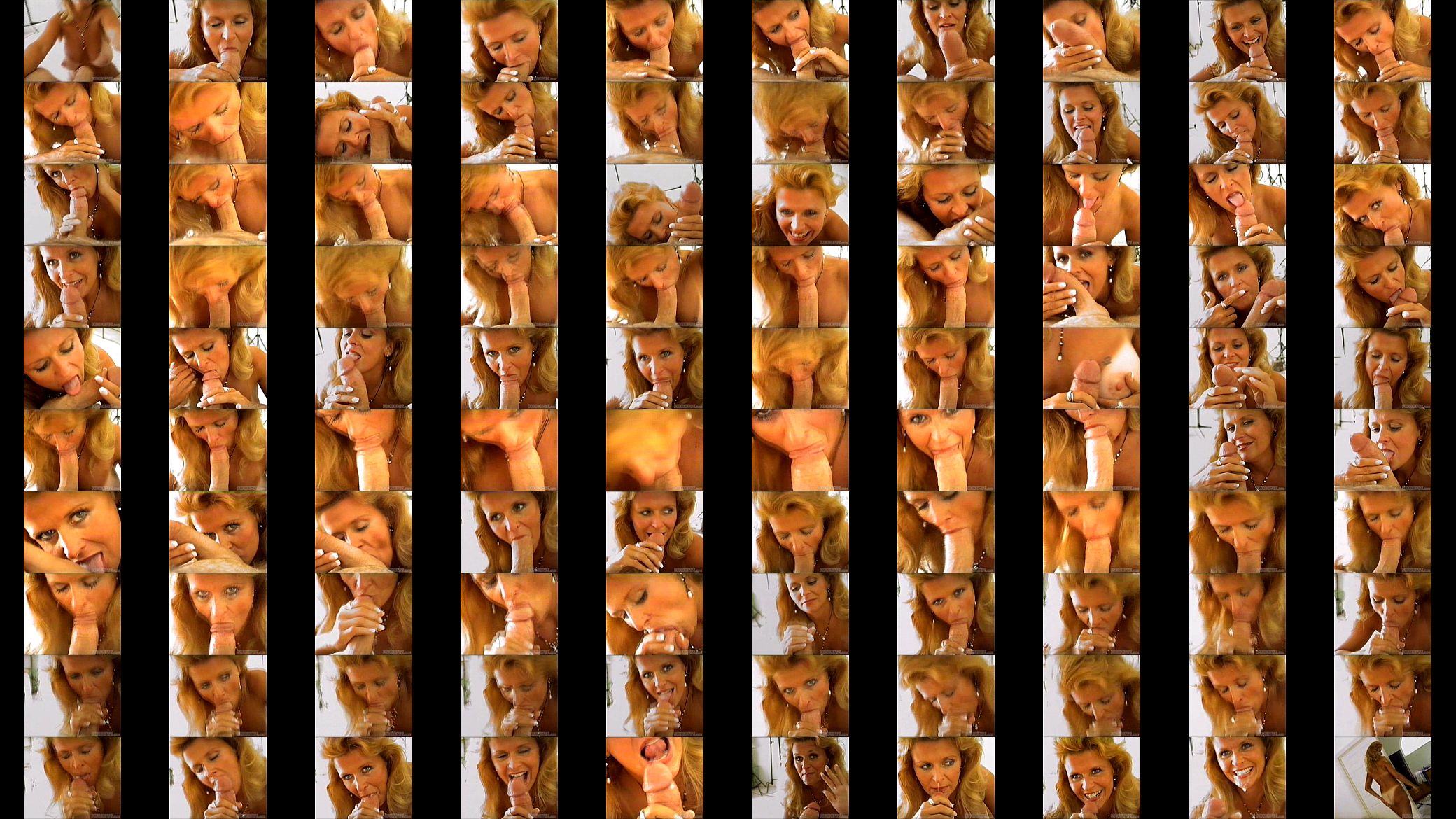 Blonde MILF blowjob POV 预览图