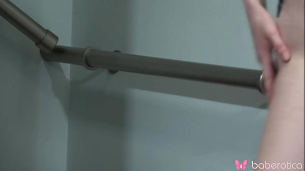 Solo ginger cock teaser, Amanda is masturbating, in 4K
