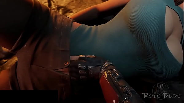 Download Video - Lara Croft tied up and played with by Tifa &lbrack;TheRopeDude&rsqb;