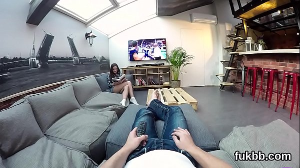 Wicked nympho pleasures honey pot and gets licked and poked in pov