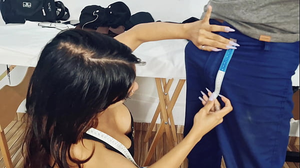Seamstress leaves client with an erection!